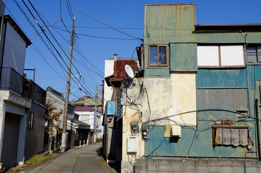 三崎の街並み