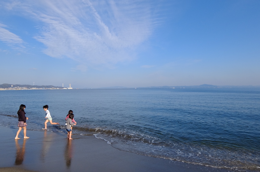 三浦海岸の風景
