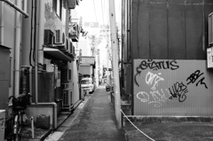 有楽街の路地裏