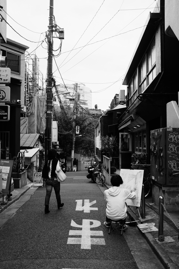 路地の風景