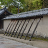 Wall of the old temple in Nara