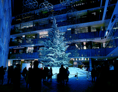 White tree KITTE-BUILDING02