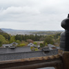 Scenery from the terrace of Horyu-ji Tem