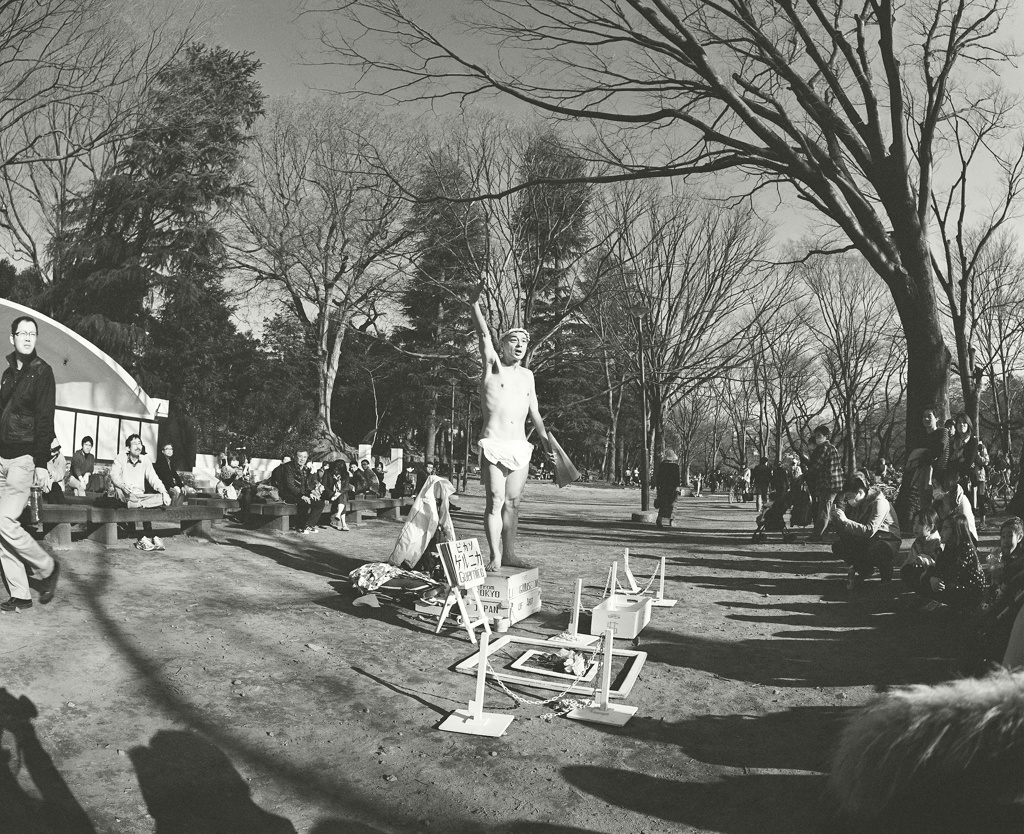 井の頭公園の大道芸