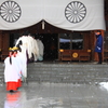 雪の中の・・