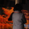 秋色の背中