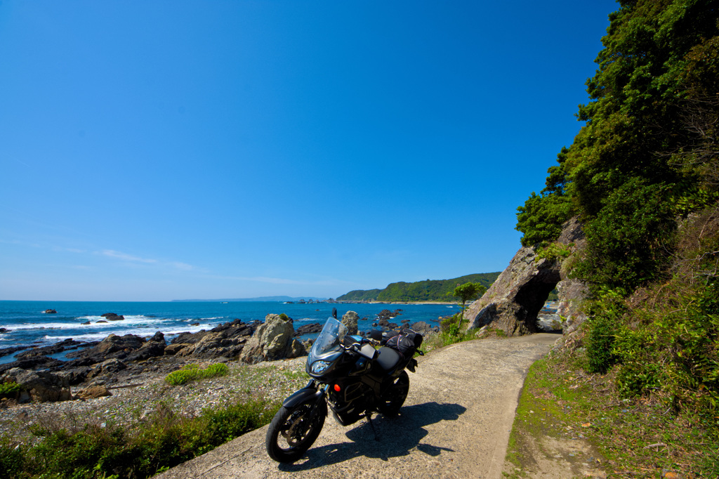 荒船海岸で自車撮り②
