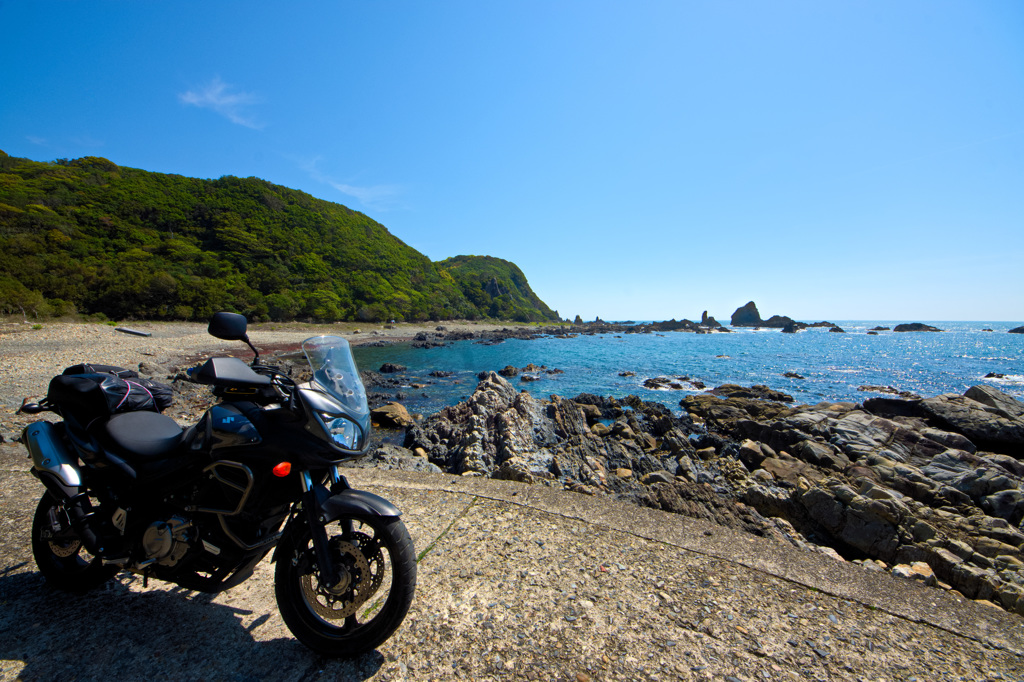 荒船海岸で自車撮り①