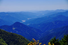 渓谷（大札山）