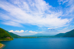 スネ夫くんヘアの富士山