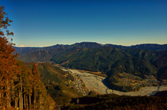 白羽山から（ちょこっと富士山）