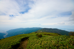 達磨山から（台風前日の風景）