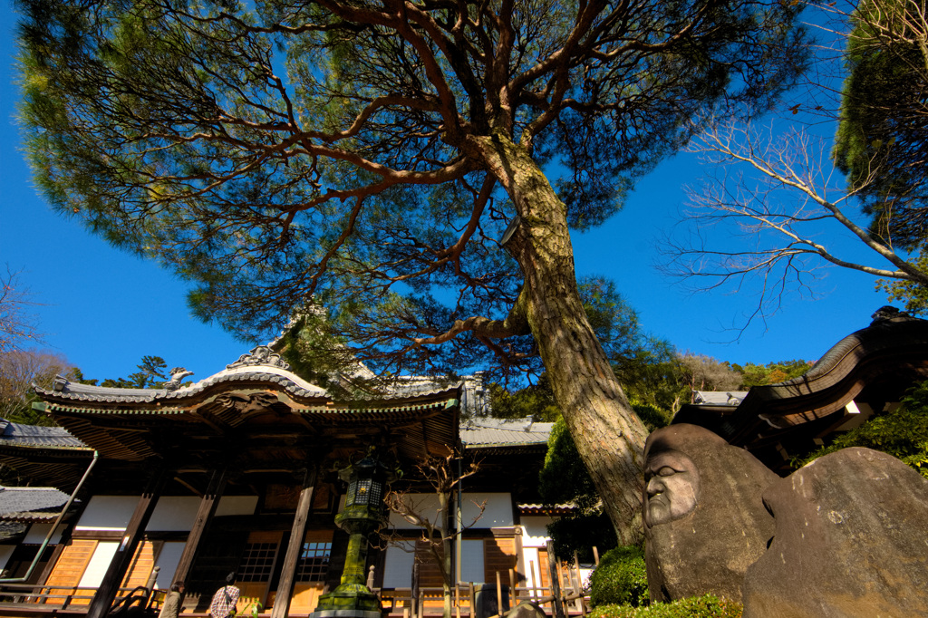 修善寺の石像
