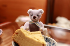 bareとサツマイモケーキ