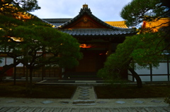 銀閣　入口