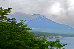 富士山　山中湖