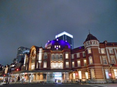 station night view