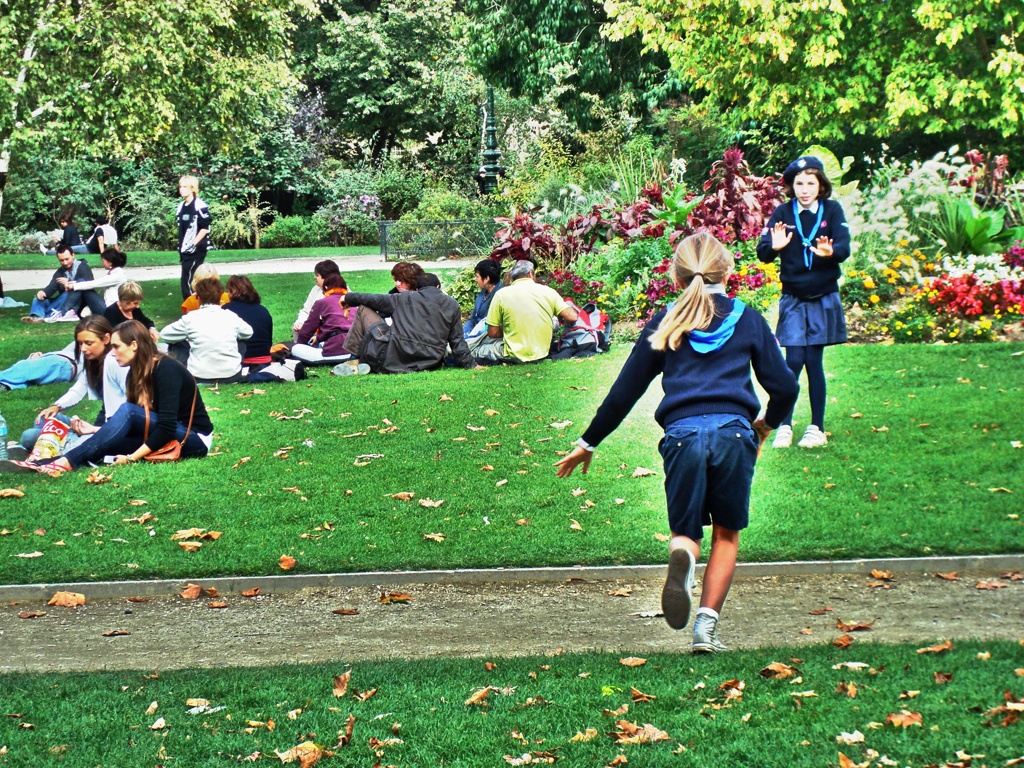 You try to get a chance