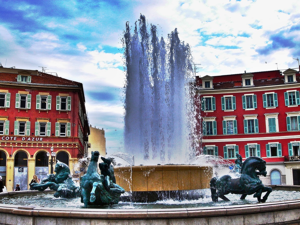 Fountain in the South of France