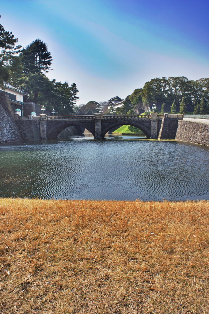二重橋　快晴