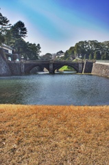 二重橋　快晴