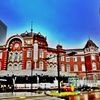 Tokyo station on a rainy day