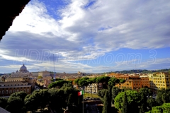 サンタンジェロ城屋上からの眺め