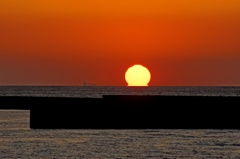 だるま夕陽
