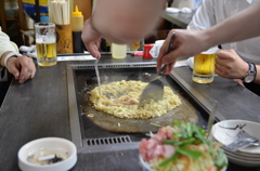 月島　もん吉にて