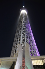 スカイツリー　夜景