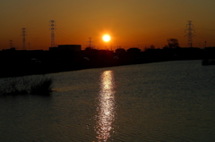 沼の夜明け