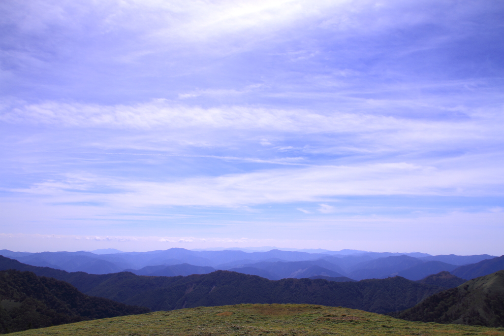 剣山にて