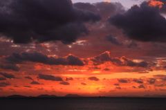 爆発する空
