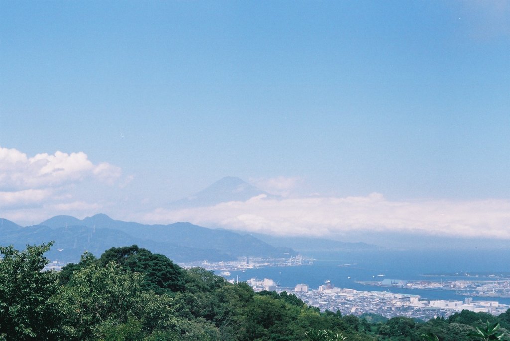 今日の富士山（８月６日）フィルム写真です