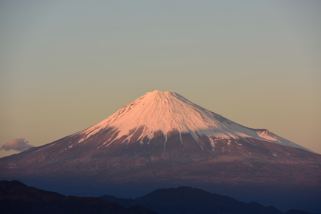 今日の富士山（１５年１月３１日）