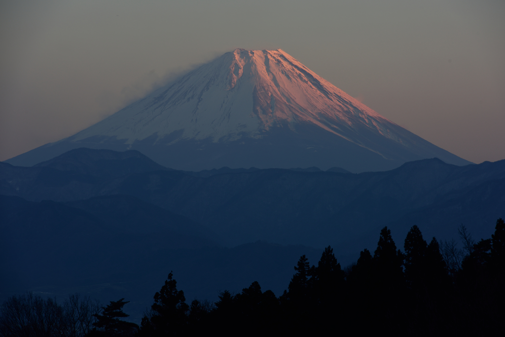 今日の富士山（１４年１２月３０日）