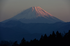 今日の富士山（１４年１２月３０日）
