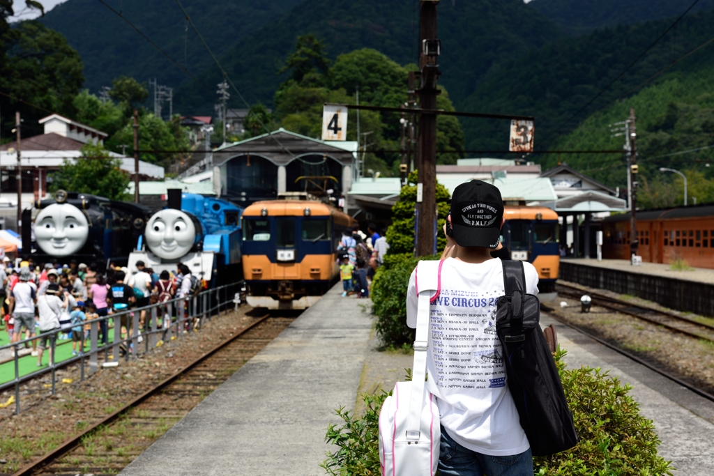 大井川鐵道（望遠無双のていやぁにライバル現る！）