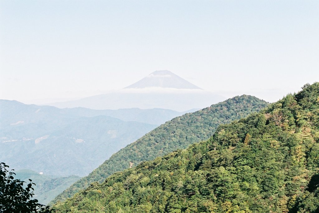 フィルム写真４（晩夏の富士山）