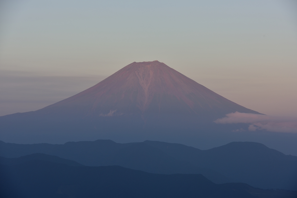 今日の富士山（１４年９月２８日）