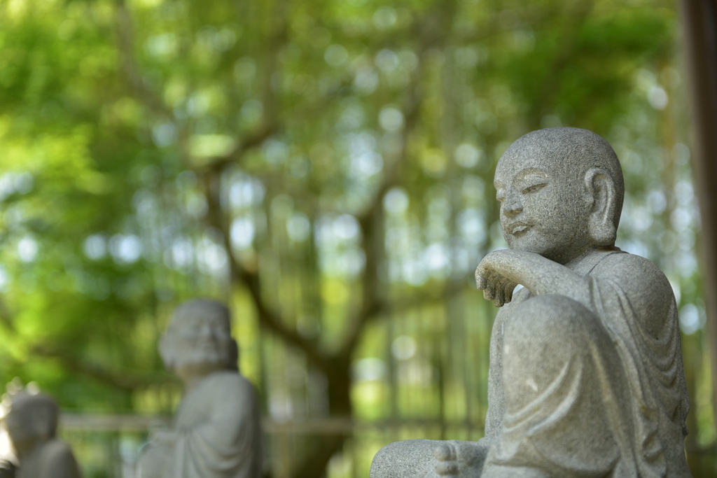 単焦点の旅ｉｎ修善寺　番外編３（石像と竹林）