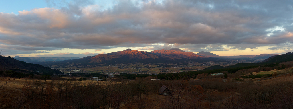 阿蘇の夕日