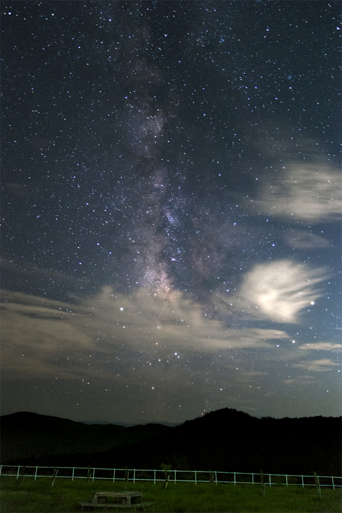 天の川2016年8月