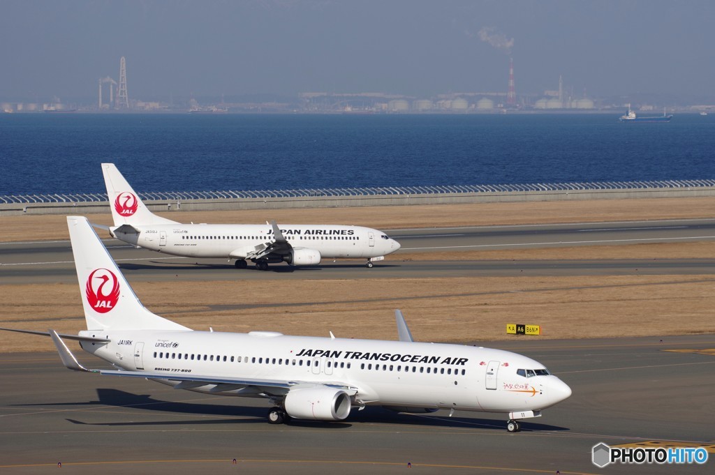 ジャパントランスオーシャン　B-737