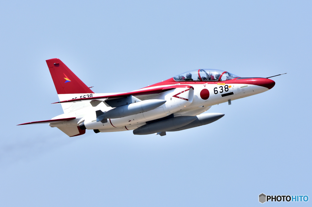 赤いT-4はかっこいい！（入間基地）