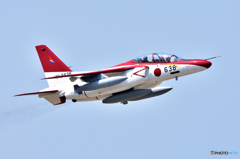 赤いT-4はかっこいい！（入間基地）