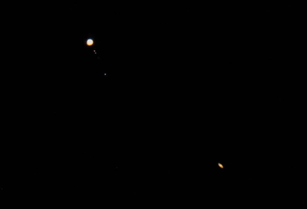 木星と土星のランデヴー