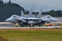 今日の築城基地 　F-15J