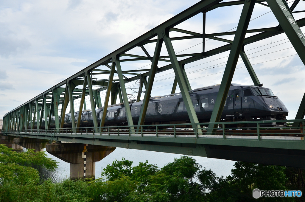 橋を越えて　787系