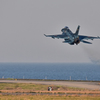 築城基地ナイト F-2離陸